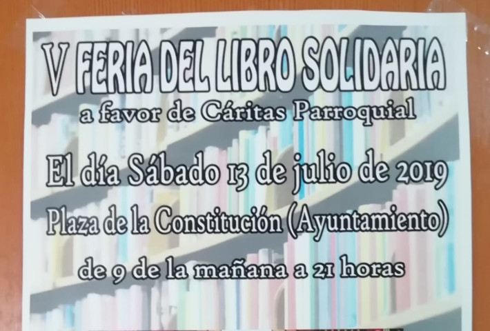 C�ritas Parroquial de Almu��car celebra este s�bado la V Feria Ben�fica del Libro Usado